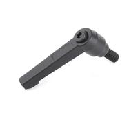 Thread Clamping Lever Handle, Locking Adjustable Clamping Lever Handle with M4 to M10 Hex Screws(M5x12)