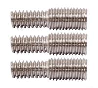 Thread Conversion Screw Adapter Set 3 Pieces 1/4 20 to 5/16 24 Threaded Converter for Mechanical Equipment Use