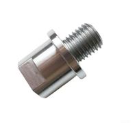 Thread Conversion Sleeve for Wood Lathe Chucks Supporting 1-8 External and 3/4-10 Internal Thread Connections