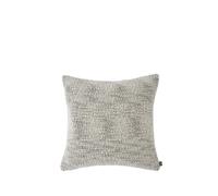 Thread Cushion 50x50 cm Black/White