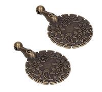 Thread Cutter Pendant, Safe Durable Design for Yarn Cutting, Vintage Metal Tool for Sewing, 2 Pcs