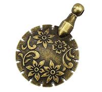 Thread Cutter Round Pendant Sewing Yarn Cutters Pendants Antique Gifts for Sewing Machine Golden Color