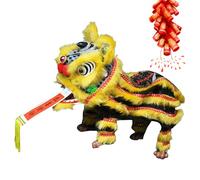 Thread Doll with Rod | Lion Dance Traditional Chinese Puppet with Thread and Stick, Handmade Craft Toy for Festivals Home Entertainment Art - Local Theatre Performances