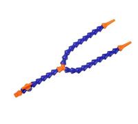 Thread Flexible Water Oil Coolant Pipe Hose,1pcs Flat Round Nozzle Cooling Lathe Metal 1/4 3/8 1/2 Adjustable Y Shape with Switch for CNC System(Blue C,L400MM3/8)
