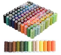 Thread for Sewing, 100 Colors Polyester Embroidery Thread Set, DIY Clothing Stitching & Hand Knitting Embroidery Floss Set for Sewing Enthusiasts, 200M/Roll