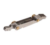 Thread Gauge 52 Blades, Metric and Imperial Stainless Steel Screw Pitch Measuring Tool with 55° Whitworth and 60° Metric Threads for Industrial Machinists and DIY