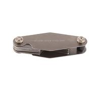 Thread Gauge Thread Whitworth Screw Pitch Gage Pitch Cutting Gauge Measuring Tool 30 Degree High Carbon Steel Accurate Measurement For Screw Thread Pitch Checking Pocket Friendly (30 degree T-shaped