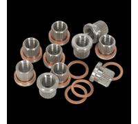 Sealey Vs0462R M9 X 1.25Mm Thread Inserts For Vs0462 Pack Of 10