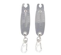 Thread Keychain Thread Checker Keychain Thread Size Checker Keychain Portable Durable Accurate Metric Imperial Thread Identifier for Mechanics Engineers DIY Enthusiasts Ti Steel