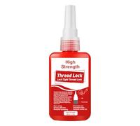 Thread Lock High Strength, 50ml Locktight Threadlock Prevent Nuts, Bolts, Bearings, Fasteners and Screws from Loosening Due to Prolonged Vibration, Thus Locking and Sealing Metal Nuts and Bolts