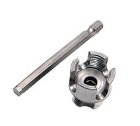 Thread Maker Tools - Pipe Threader Kit | Manual Thread Tools, Portable Nipple Extractor Tap & Die, Plumbing Tool Kit for Machine Hole Wire, Cable Hose, Patio, Backyard, Yard, Farm