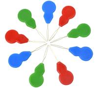 Thread Mastery Set, Plastic Needle Threaders with Flexible Steel Wire, Essential Hand Machine Sewing Tool for Quilting & DIY Art, Easy Threading for S