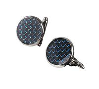 Thread Pattern Cufflinks for All Occasion Formal Event Wedding Suit Cufflinks Sleeve Buttons Men ’ s Valentines Gift Fashion for Formal Occasions