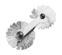 Thread Pitch Gauge Set with 58 for Metric 60° and for Imperial 55° Thread Measurement, Stainless Steel Construction with Magnetic Tip