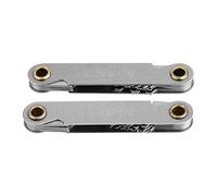 Thread Pitch Stainless Steel Screw Measuring Tool Imperial55° Metric60° Set for Engineers Mechanics DIY Enthusiasts Durable Portable 2pcs