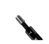 Thread Plug Gauge 1pcs Left hand Metric thread plug gauge LH Fine Thread plug gage gauges M2 M2.5 M3 M4 M5 M6 M8 M10 M12 M14 M16 M18 M20 GO NOGO(M6x1)