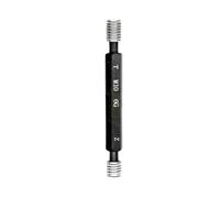 Thread plug gauge 1PCS M0.8-M13 Steel Metric Fine Thread Plug Gauge 6G(M1.7X0.35-6G)