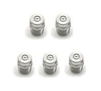 Thread Pressure Washer Nozzle, 0/15/25/40 Degree Surface Cleaner tip, G1/4 inch NPT Male, 4000 psi Threaded Nozzle(25°,1.07mm(0.042in))