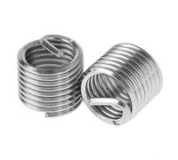 Thread Repair Insert,20pcs 8# - 32 1D~3D 304 Stainless Steel Wire Sleeve Bushing Screw Coil Nut(1D)