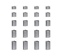 Thread Repair Insert, Inner Hardware Screw Tool M11 M12 M14 Assorted Set 304 Stainless Steel Fasteners(M12x1x1D)(M14x1.5x1D)