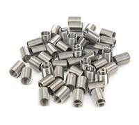 Thread Repair Insert Kit,50pcs Helicoil Thread Repair Insert M8*1 * 2.5 D Thread Protection Sleeve Wire Thread Inserts Steel Sheath Screw Repair Sleeve Assortment Kit
