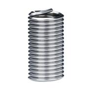 Thread Repair Insert, Stainless Steel Thread Repair Insert Kit, Rivet Nut Kit Helical Thread Repair Inserts Threading Tools 10pcs(M10x1.25x1.5D)