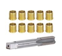 Thread Repair Kit M14x1.25 Inserts M16x1.25 Tap Stainless Steel Hs for Engine Generator Diesel Machine Maintenance and Fixing