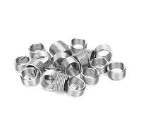 Thread Repair Sleeve M12x1.5 Stainless Steel Insert Coil Wire 20PCS Kit for Thread Restoration for Hydraulic Machinery Welding Equipment (1D)