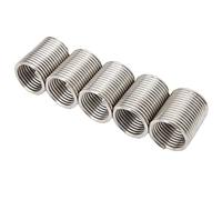 Thread Repair Tool, 5pcs Wire Inserts SUS304 M22x2.5x2D Threaded Expansion Kit, Cutter, Nut