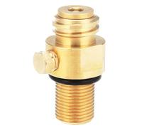 Thread Replacement Valve Adapter, Compatible with SodaStream CO2 Tanks, Brass Pin Valve with M18X1.5 Connector for Easy Operation
