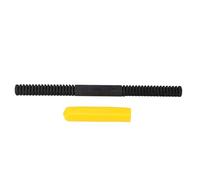 Thread Restoring File, Metric Thread Repair Tool, 45# Steel Thread Chaser File with Straight Groove Design for Bolts Screws Pipes, Sizes 0.75-3.0 mm, HRC48-50 Hardness