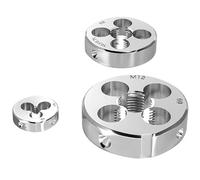 Thread Right Hand Screw Cutting Fixed Dies, M2 to M52 Metric Left Hand Thread Die Round Threading Dies 1pcs(M28 x 1.5 (Outside 55mm))