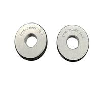 Thread Ring Gauge,2A UN UNC UNF UNS 1/4 5/16 3/8 7/16 1/2 9/16 Unified Set go nogo Fine Screw Threaded gauges Gage Sets(32 1set, 3l8-)(20 2a 1set,UN 5l16)