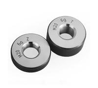 Thread Ring Gauge,Metric 6g M1-M32-M42 GO/NO GO Precision Internal Screw Gage Fine,Pitch Test Tool(M18X1.0)