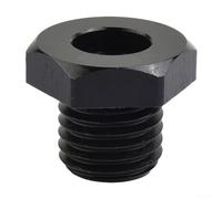Thread Spindle Adapter for Wood Lathe Chuck, Black Color, 1'' 8tpi Optional Type, 18 2 5mm Thread Inner Diameter (25mm to 18mm)