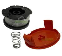 Thread spool + cap compatible with Black & Decker BCSTA BESTA BESTE 536 628 / A6481 RC-100-P