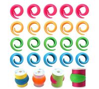 Thread Spool Holder, Thread Spool Holder and Saver, Pack of 20, Space-saving, Slim Sorting Aid for Sewing Beginners and Hobby Cutters