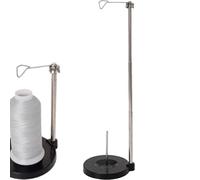 Thread Spool Stand - Adjustable Single Spool Holder, Embroidery Tool | Cone Sewing, Quilting, and Embroidery Thread Holder, Single Cone Thread Stand with Sturdy Base for Women and Girls