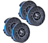 Thread Spools Replacement For RYOBI RLT5030S RLT4025 RAC109 (1.5 mm) Grass Trimmer Lines & Spool Head(4 Pcs)