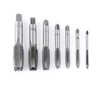 Thread Tap, Thread Tap Tool, 7pcs Metric Thread Steel Tap Tapping Tool M3, M4, M5, M6, M8, M10, M12 for Wood Plastic