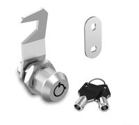 Thread Tubular Cam Lock, 5/8" Mailbox Locks Cabinet Cylinder Lock for Door Drawer Cupboard Letterbox with Keys Alike
