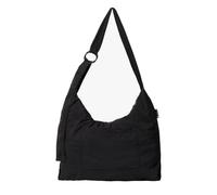 Thread Wallets Mini Slouchy Bag for Women - Crescent Sling Purse with Adjustable Strap & Zip Pocket, Unstructured & Foldable, Black, Casual