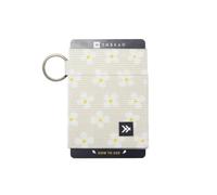Thread Wallets Ultra Slim Card Holder Wallet - Slim Wallet for Women & Men - Minimalist Wallets for Women & Men, Luna (Beige)