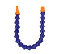 Thread Water Oil Coolant Hose Pipe Plastic Adjustable Flexible Cooling Tube for Hydraulic Machinery/Water Cooling System 3/8inch-60cm Round Nozzle