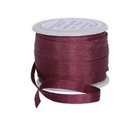 Threadart 100% Pure Silk Ribbon - 3 Sizes - Dozens of Colors - Cocoa - 4mm No. 563