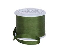 Threadart 100% Pure Silk Ribbon - 3 Sizes - Dozens of Colors - Dark Sage - 4mm No. 653