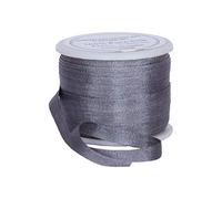 Threadart 100% Pure Silk Ribbon - 3 Sizes - Dozens of Colors - Grey - 4mm No. 704