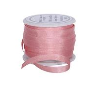 Threadart 100% Pure Silk Ribbon - 3 Sizes - Dozens of Colors - Pale Pink - 4mm No. 540
