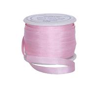Threadart 100% Pure Silk Ribbon - 3 Sizes - Dozens of Colors - Pink - 4mm No. 544