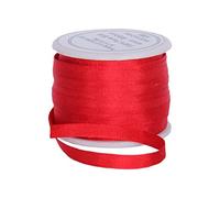 Threadart 100% Pure Silk Ribbon - 3 Sizes - Dozens of Colors - Red - 4mm No. 539